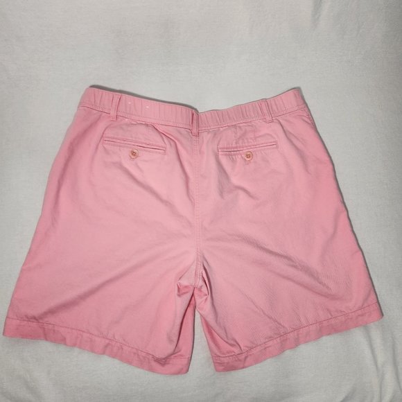 TALBOTS TALBOTS Gorpcore PINK Semi Elastic Waist Roll Leg Bermuda Short Size 16. - Picture 4 of 16
